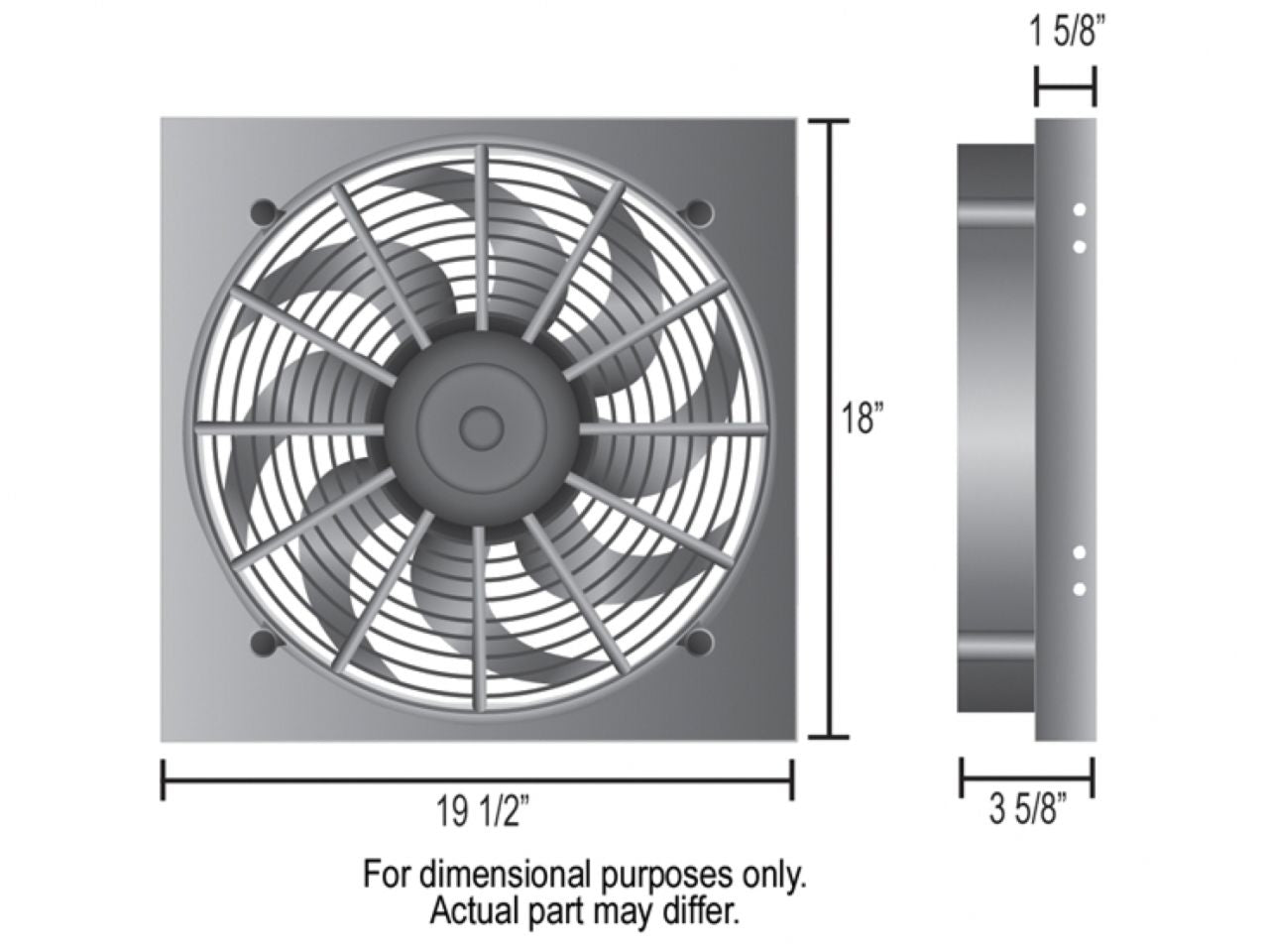 Derale Fan Shrouds 16919 Item Image