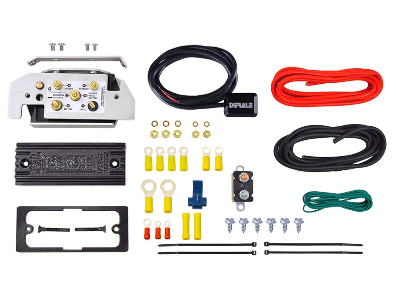 Derale PWM Dual RAD Fan/Aluminum Shroud Assembly