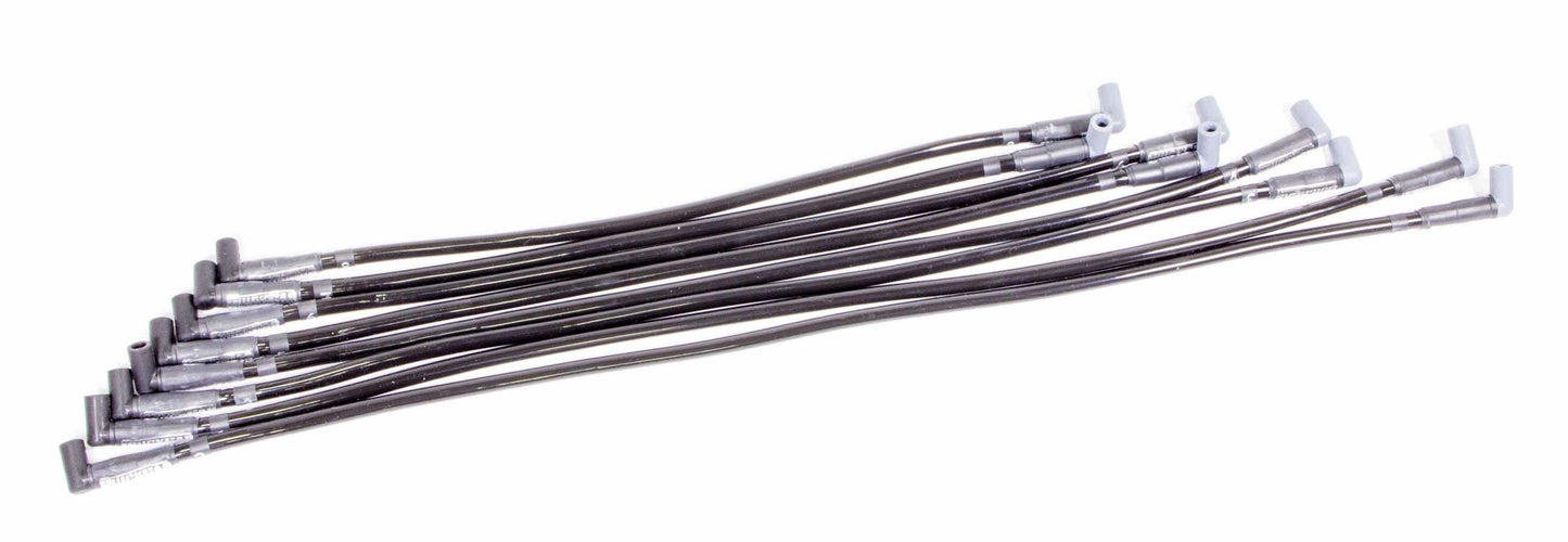Quickcar Racing Products Spark Plug Wire Set - SBC Blk w/o Coil Wire QRP40-350