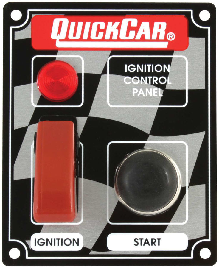 Quickcar Racing Products Ignition Panel w/Flip Switch and Light QRP50-053