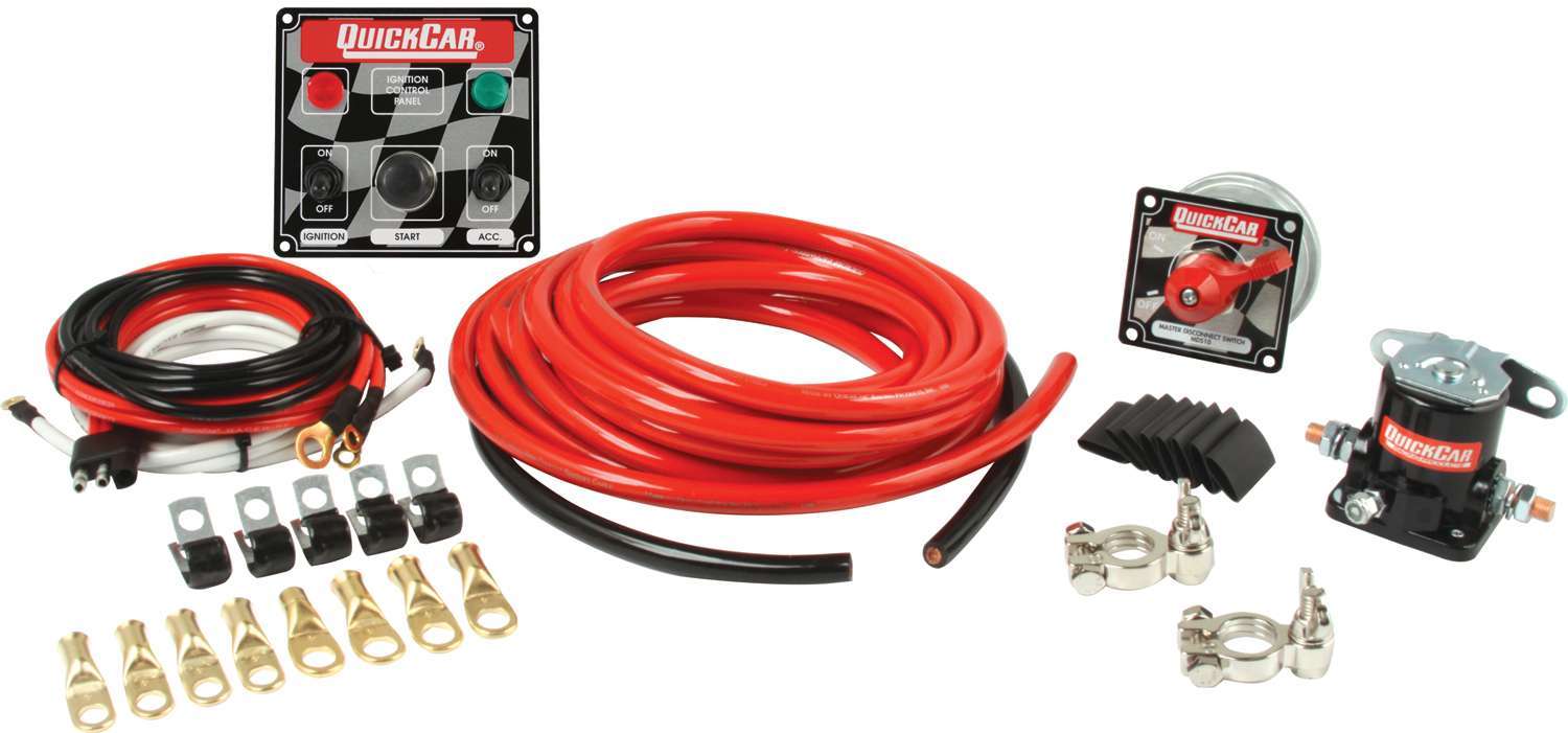 Quickcar Racing Products Wiring Kit 4 Gauge QRP50-231