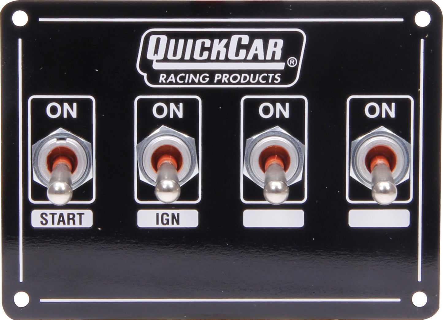 Quickcar Racing Products Ignition Panel Extreme 4 Switch w/ Pigtail QRP50-740