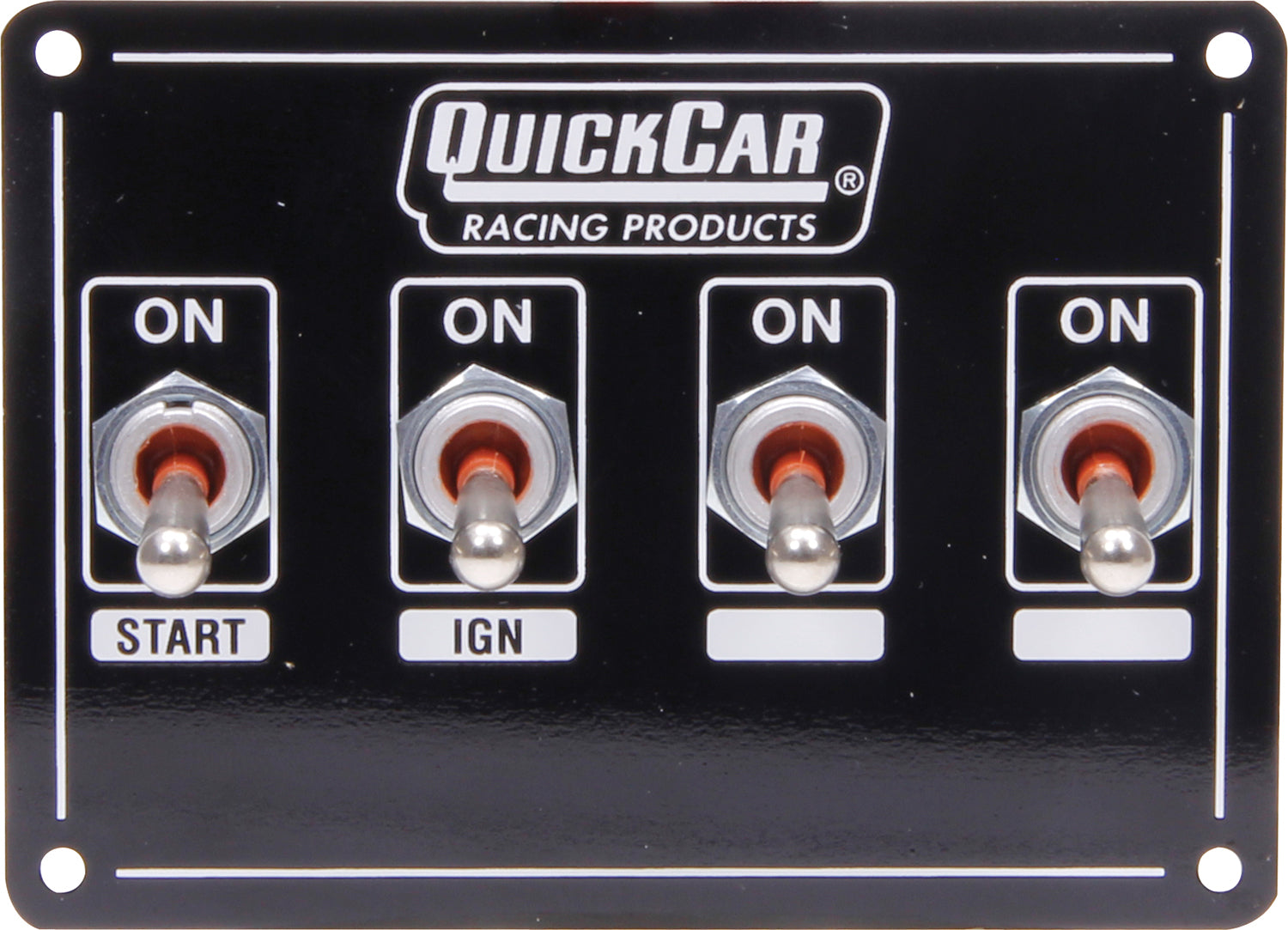 Quickcar Racing Products Ignition Panel Extreme 4 Switch Dual Ignition QRP50-7411