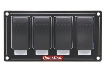 Quickcar Racing Products Accessory Panel 4 Switch Rocker QRP52-716