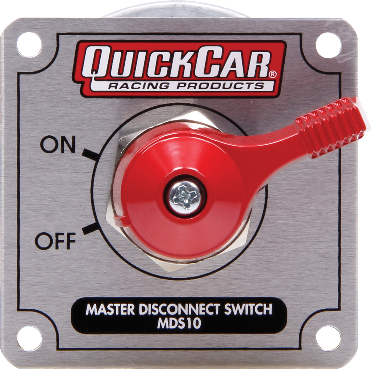 Quickcar Racing Products Master Disconnect High Amp 4 Post Silver Plate QRP55-023