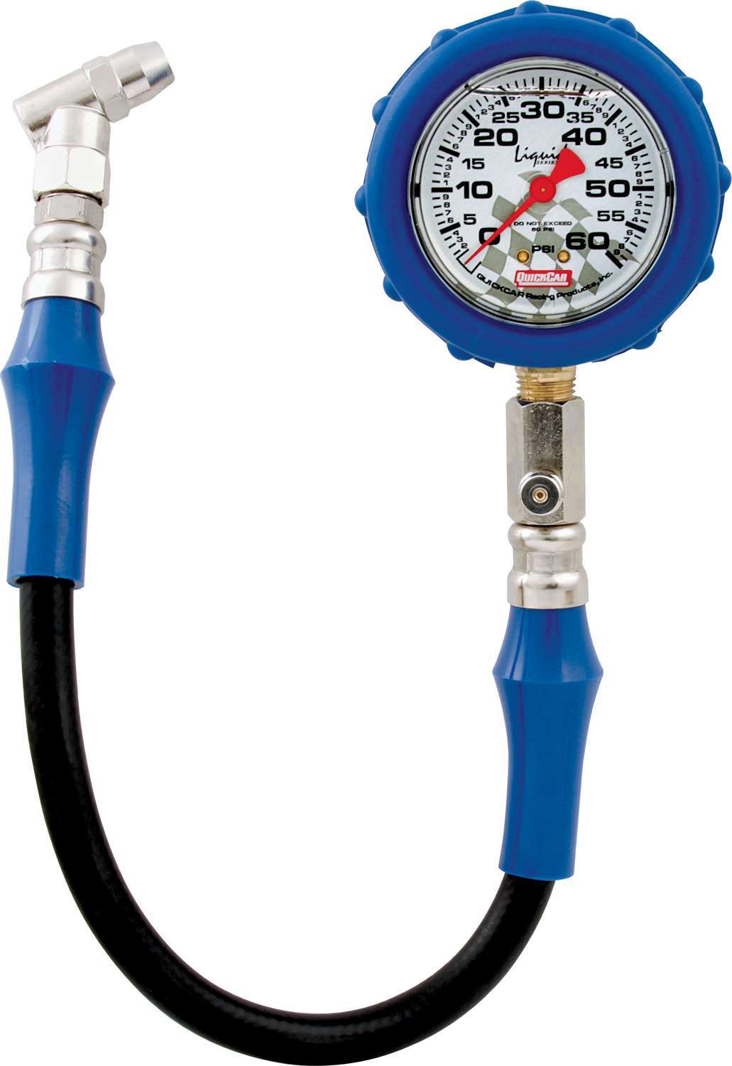 Quickcar Racing Products Tire Gauge 60 PSI Liquid Filled QRP56-061