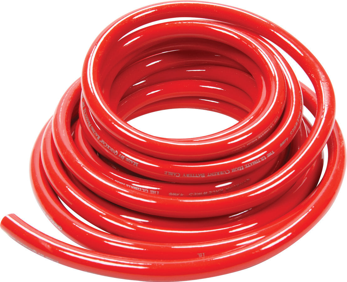 Quickcar Racing Products Power Cable 4 Gauge Red 15Ft QRP57-1541