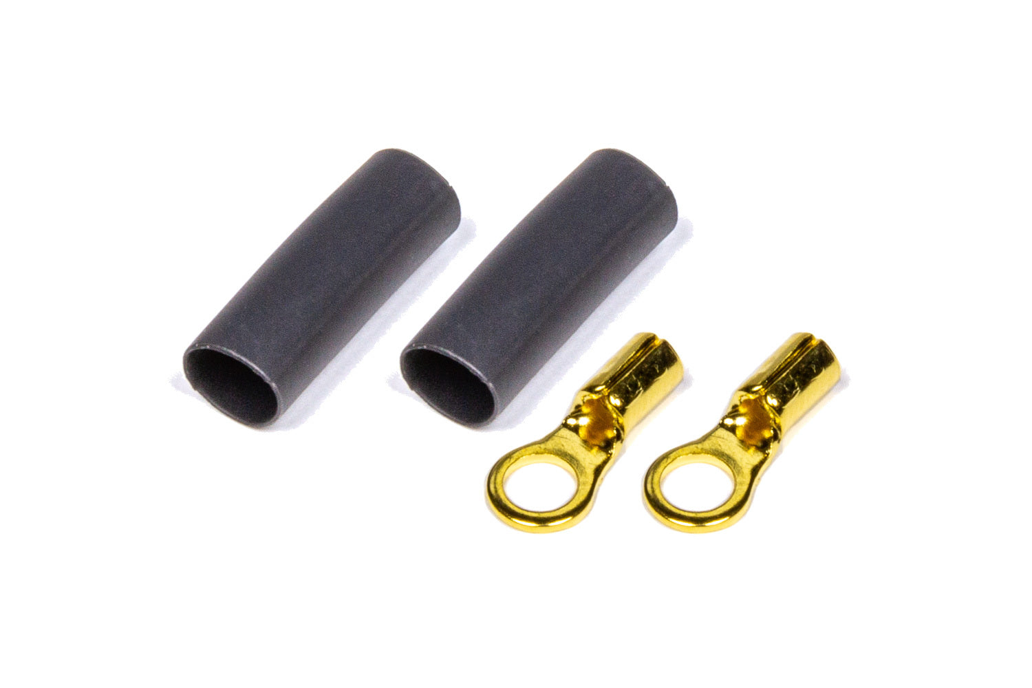 Quickcar Racing Products Ring Terminal #6 16-22 GA. Pair w/Heat Shrink QRP57-476