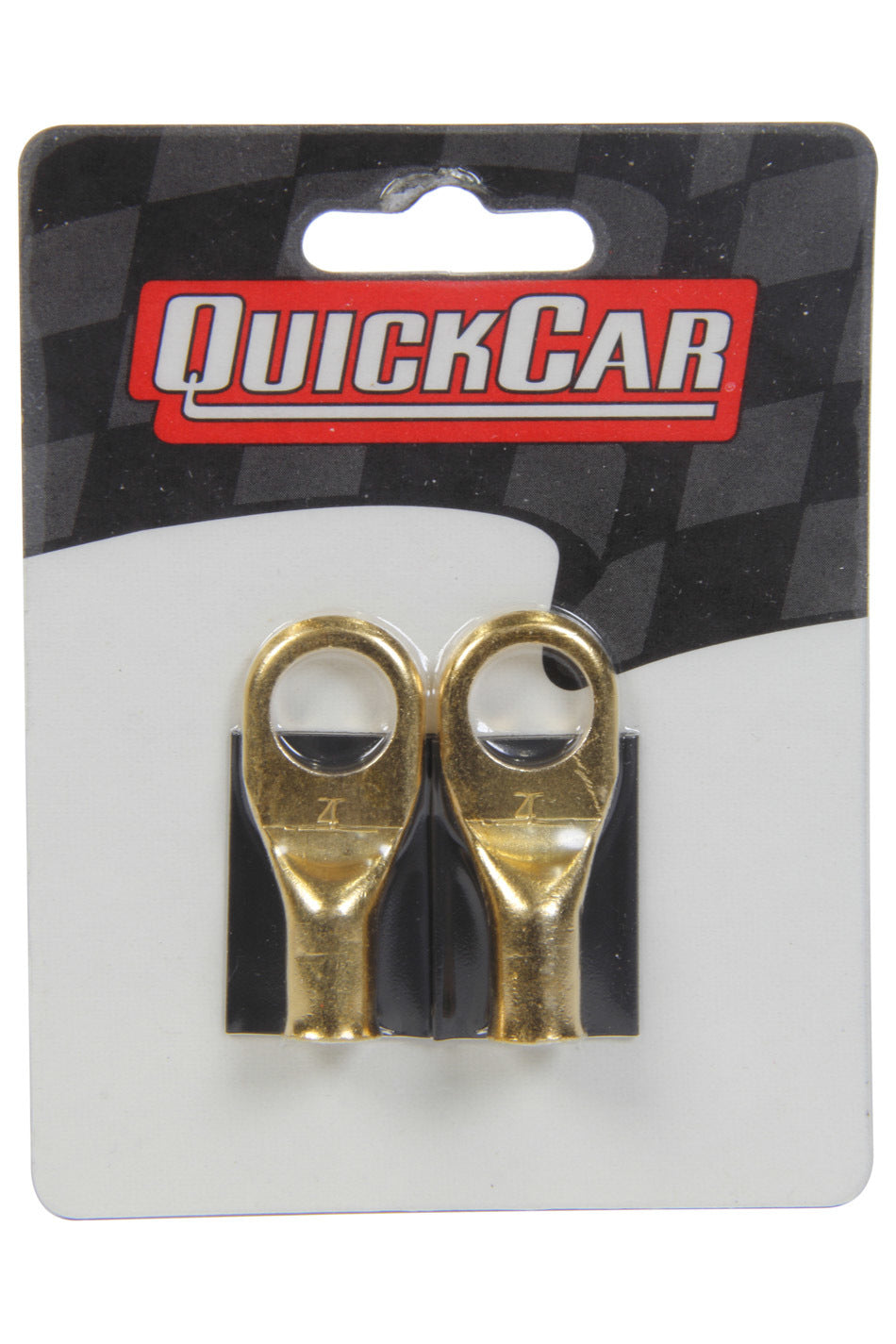 Quickcar Racing Products Power Ring 4 AWG 1/2in Hole Pair w/Heat Shrink QRP57-535