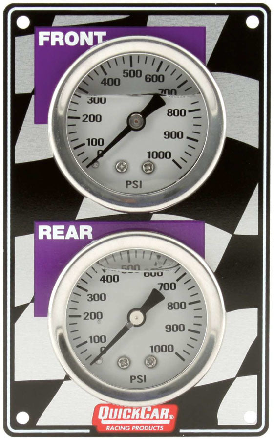 Quickcar Racing Products Mini Brake Bias Gauge Panel Vertical QRP61-101