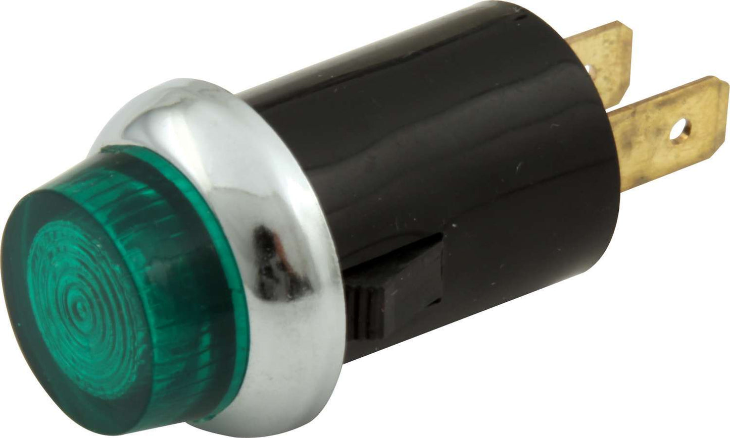 Quickcar Racing Products Warning Light 3/4 Green Carded QRP61-709