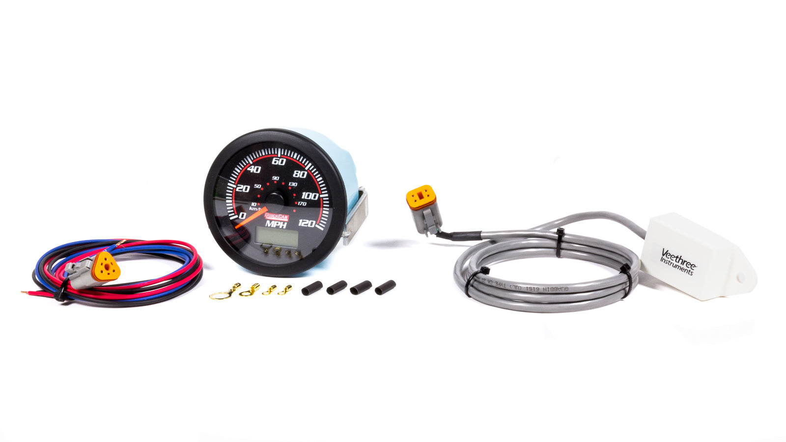 Quickcar Racing Products Redline Speedometer GPS 0-120 MPH with Receiver QRP63-300