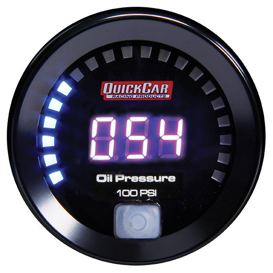 Quickcar Racing Products Digital Oil Pressure Gauge 0-100 QRP67-003