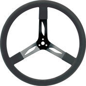 Quickcar Racing Products 17in Steering Wheel Steel Black QRP68-004