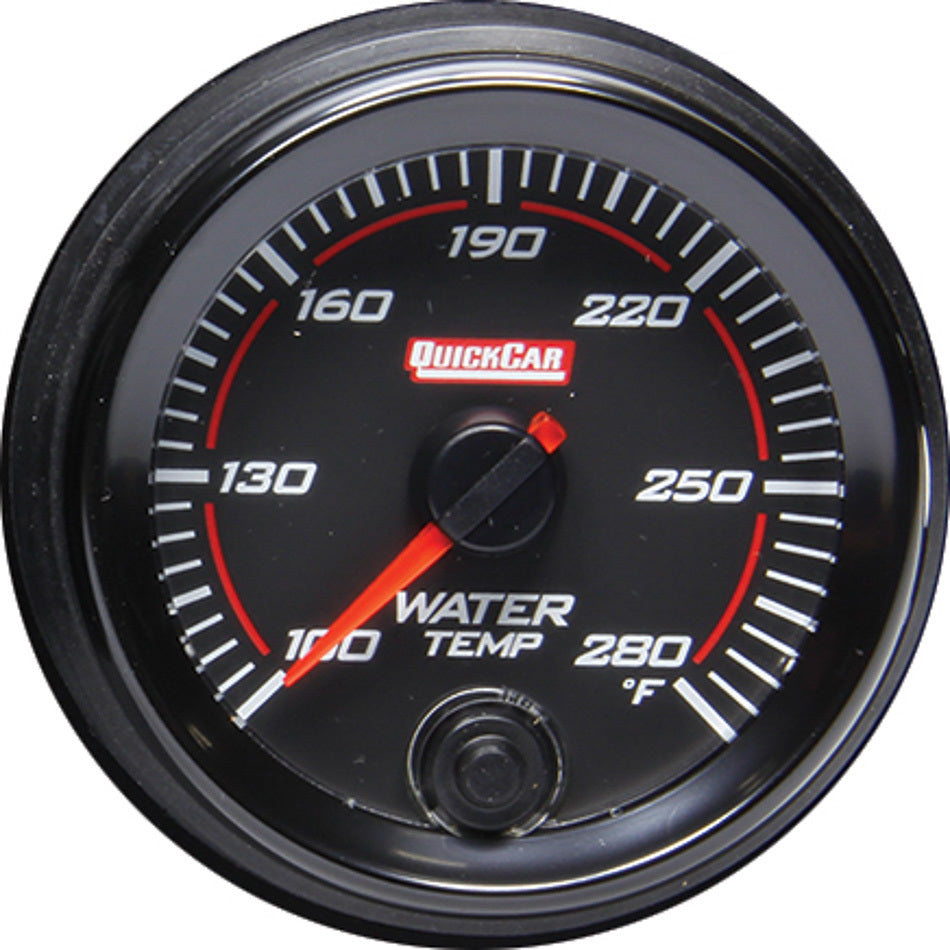 Quickcar Racing Products Redline Gauge Water Temperature QRP69-006
