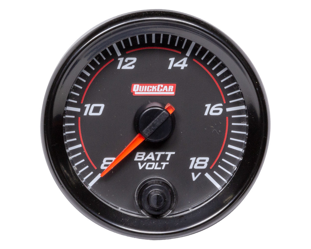 Quickcar Racing Products Redline Gauge Voltmeter QRP69-007