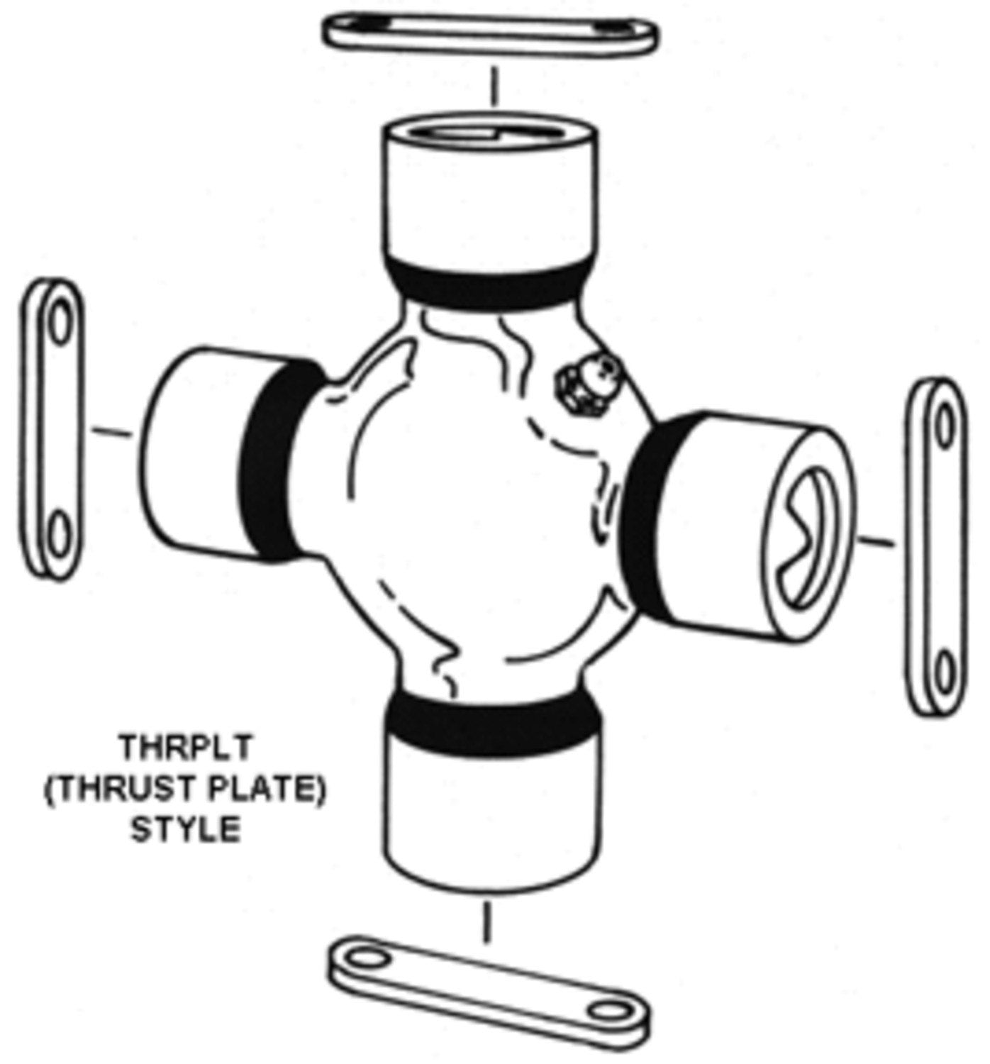 spicer universal joint  frsport 5-3260-1x