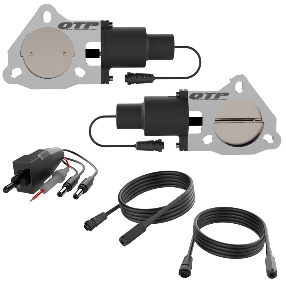 Quick Time Dual 3.00 Inch Elect ric Cutout Valves QTPQTEC60