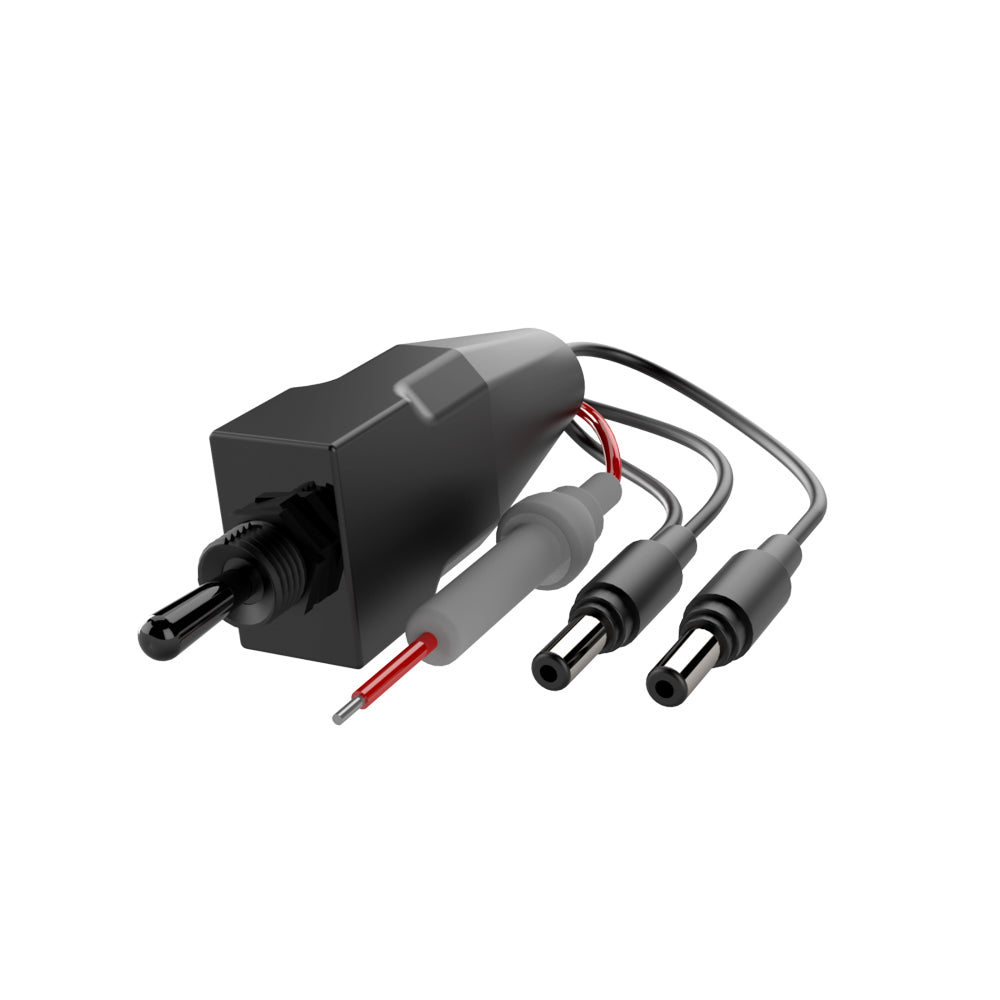 Quick Time Dual Toggle Switch for Q TP Electric Exhaust Cuto QTPSWITCH2