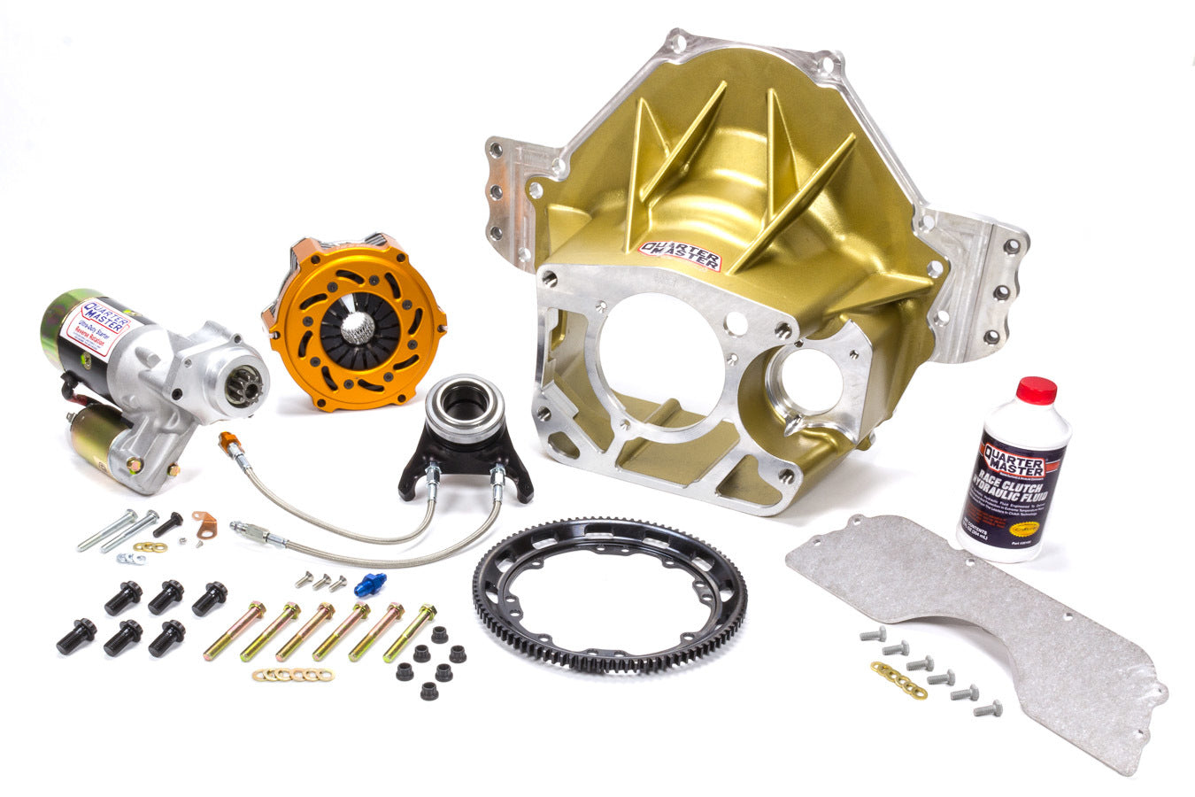 Quarter Master Bellhousing Kit SBF LGC 5.5in Optimum V QTRLGC350375091