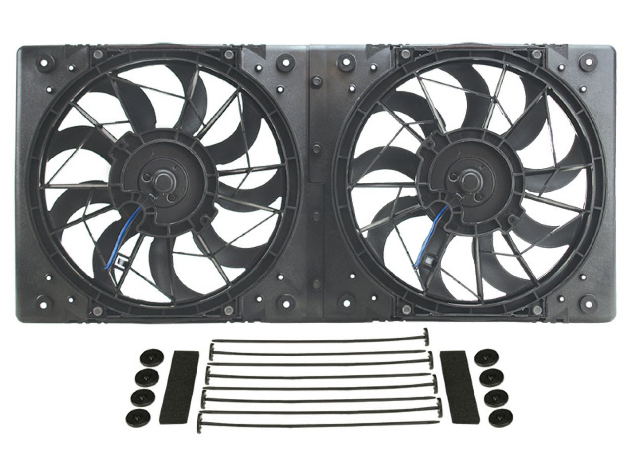 Derale High Output Rad Dual Fan Assembly