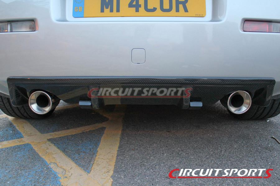 Circuit Sports Rear Bumper Diffuser, FRP or CF - Nissan 350Z (Z33)