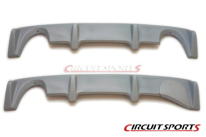 Circuit Sports Rear Bumper Diffuser, FRP or CF - Nissan 350Z (Z33)