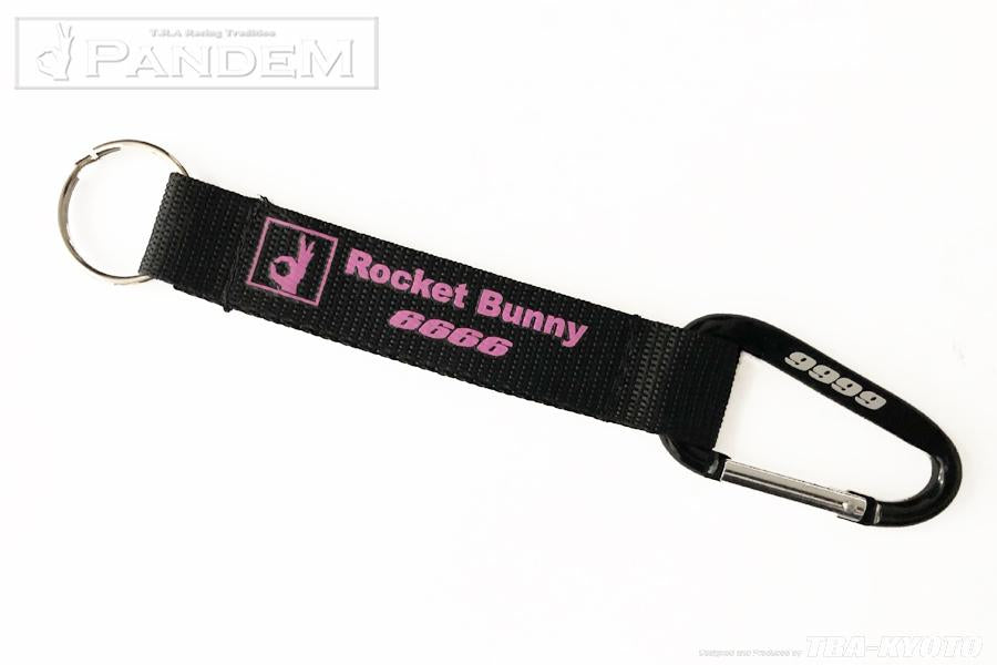 TRA Kyoto Official Rocket Bunny Carabiner Keychain