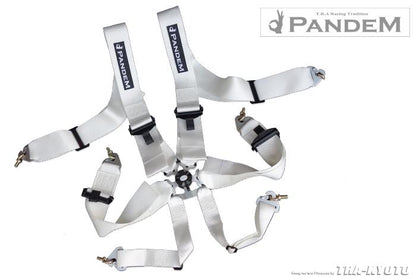 TRA Kyoto Pandem Seat Belt Harness - White