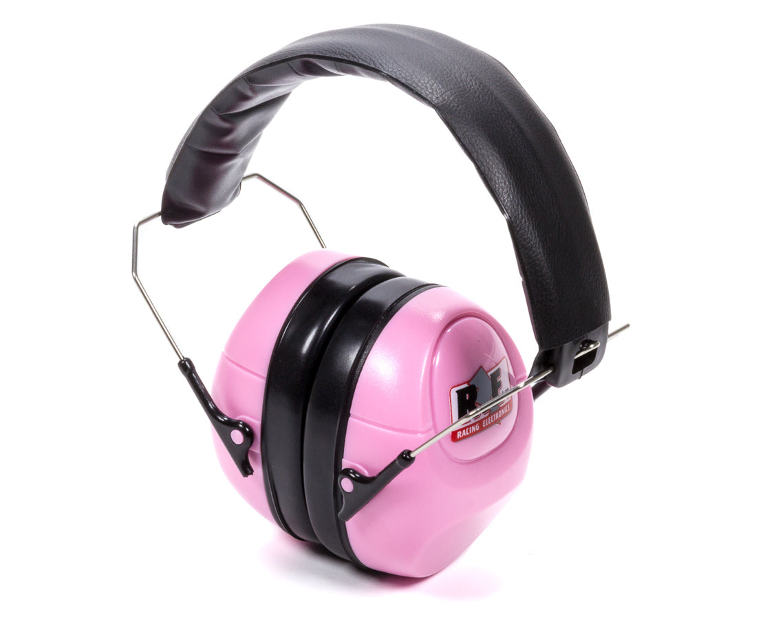 Racing Electronics Hearing Protector Child Size Pink RCEHP-005-CH-P