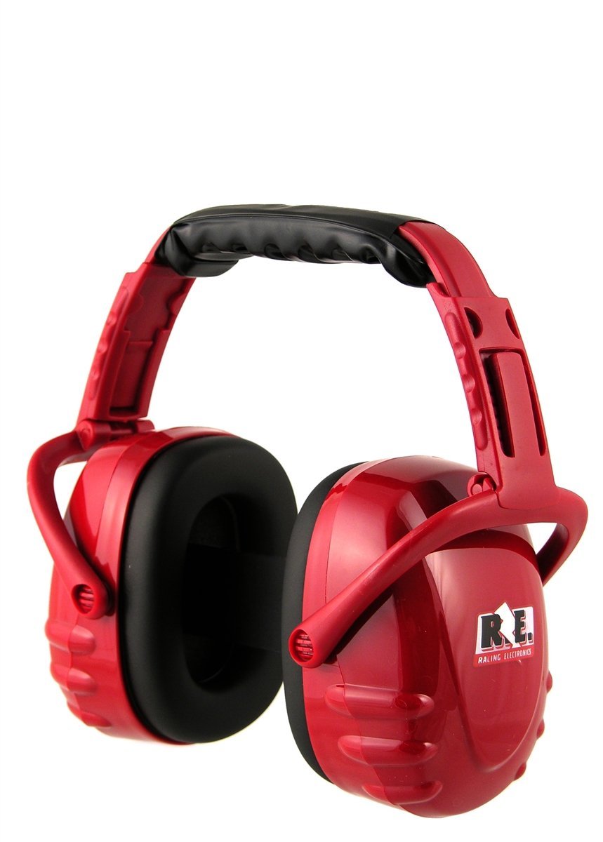 Racing Electronics Hearing Protector Red RCEHP-005