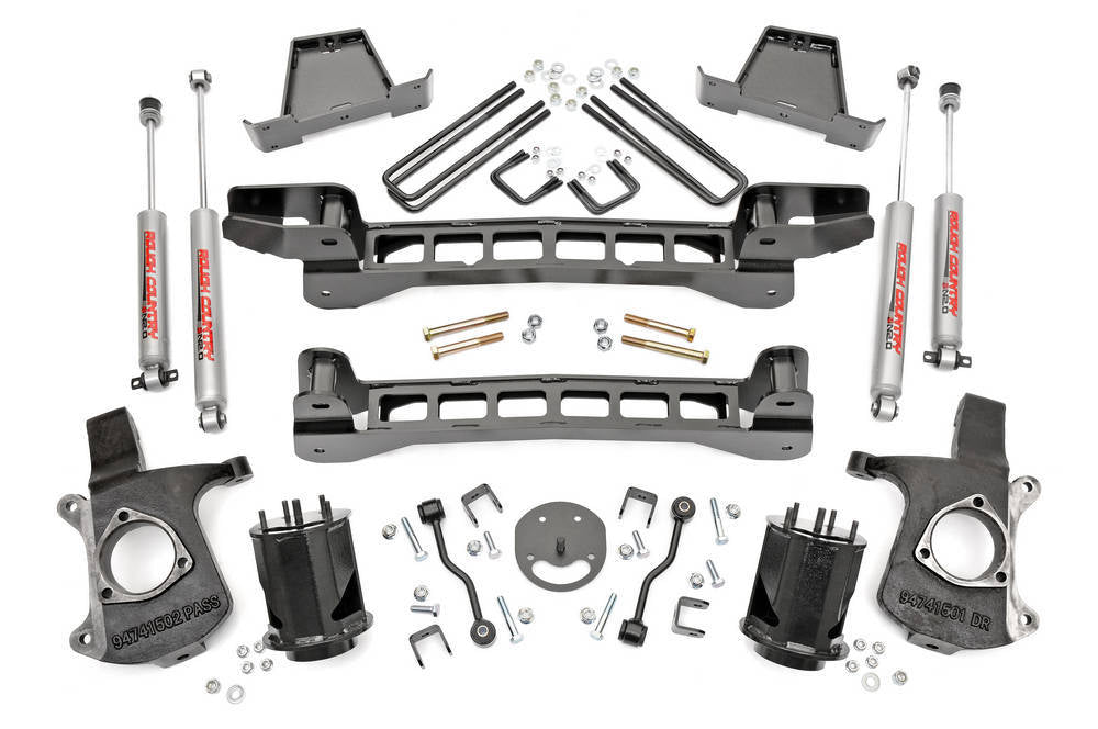 ROUGH COUNTRY 6-inch Suspension Lift K Suspension Lift Kit RCS23420