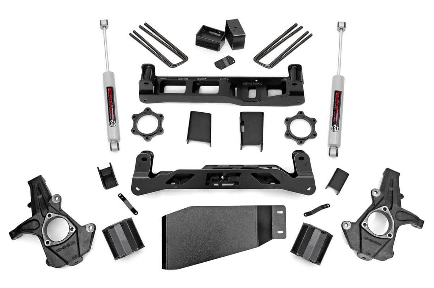 ROUGH COUNTRY 5in GM Suspension Lift K it w/N3 Shocks RCS26230