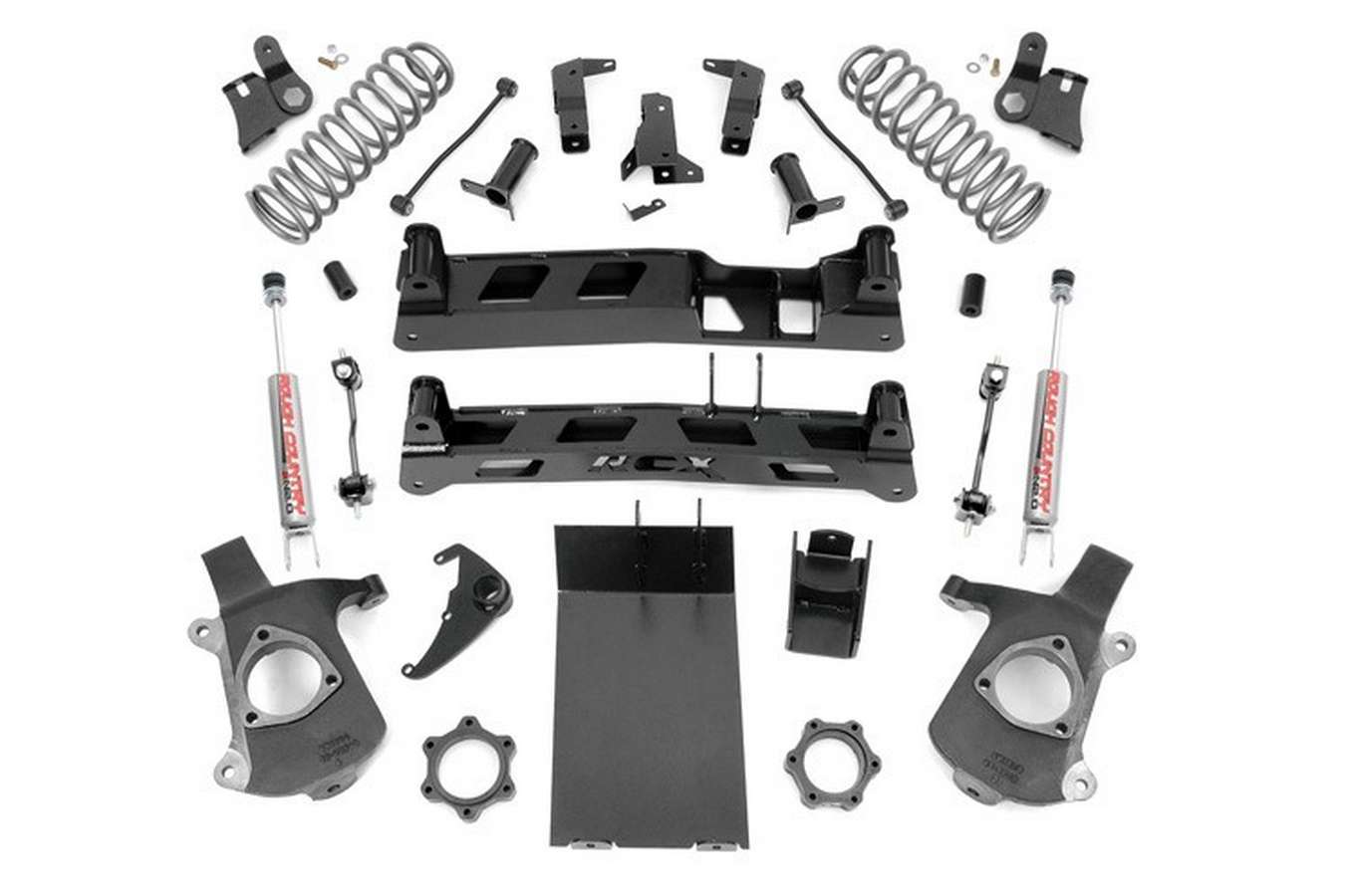 ROUGH COUNTRY 6-inch Non-Torsion Drop Suspension Lift Kit RCS279N2