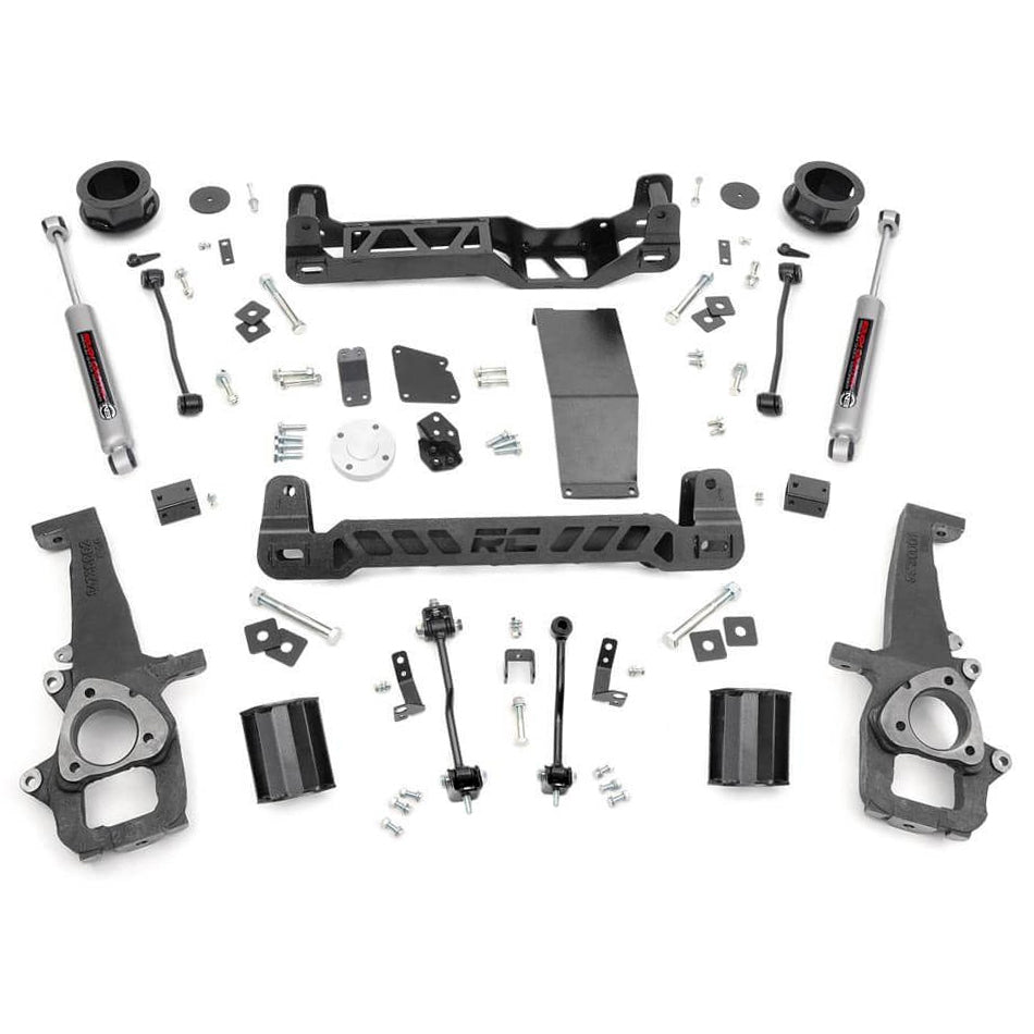 ROUGH COUNTRY 4in Dodge Suspension Lif t Kit 12-18 Ram 1500 4WD RCS33331