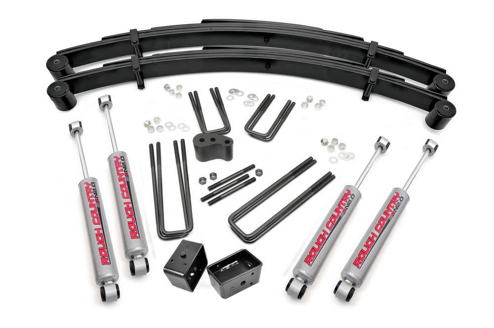 ROUGH COUNTRY 77.5-79 Ford F250. 4in Suspension Lift Kit RCS415.20