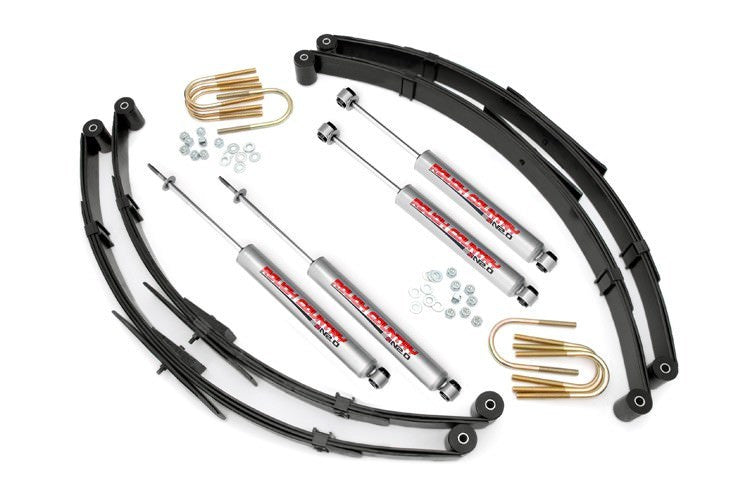 ROUGH COUNTRY 87-96 Jeep YJ 2.5in Suspension Lift kit RCS615.20