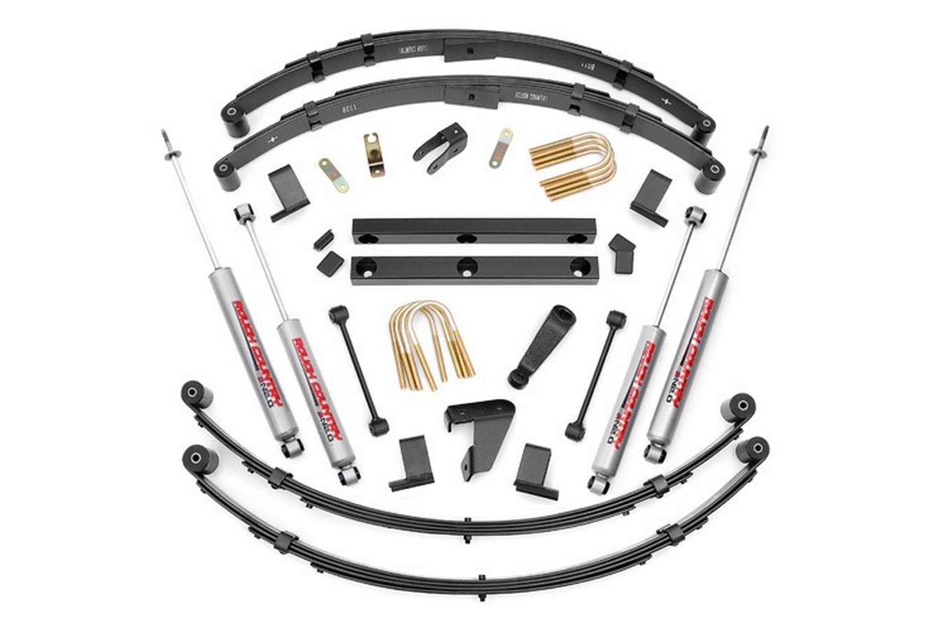 ROUGH COUNTRY 4-inch Suspension Lift S Lift Kit RCS620N2