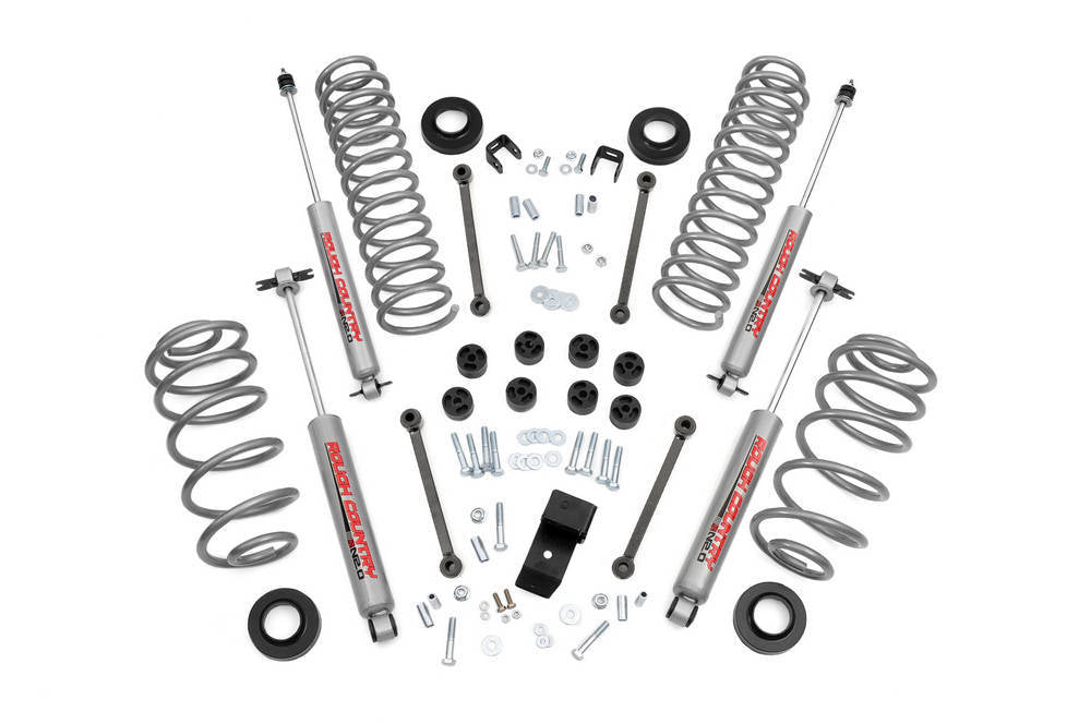 ROUGH COUNTRY 97-02 Jeep TJ 3.25in Suspension Lift Kit RCS642.20