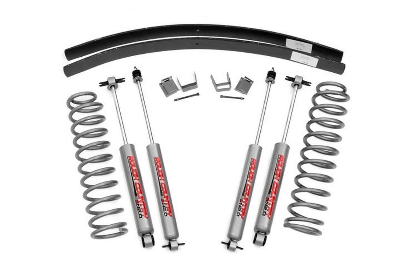 ROUGH COUNTRY 3-inch Suspension Lift K Suspension Lift Kit RCS670N2