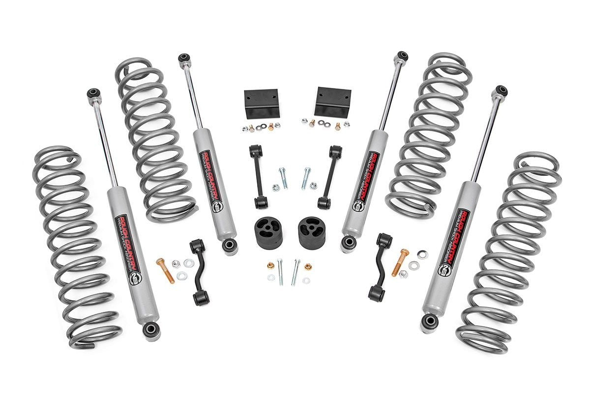 ROUGH COUNTRY 18-  Jeep JL 2.5in Lift Kit w/Coils and N3 Shock RCS67731
