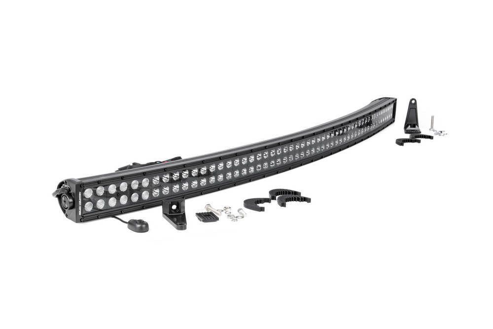 ROUGH COUNTRY 54-inch Black Series Dua l Row Curved CREE LED Li RCS72954BL