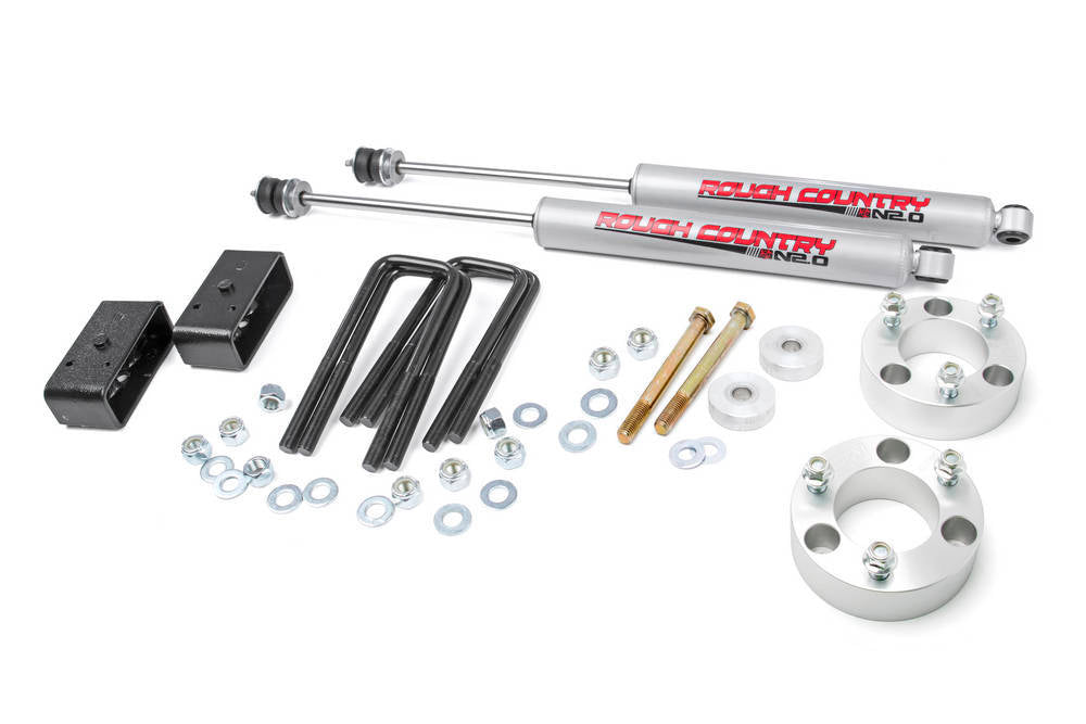 ROUGH COUNTRY 3-inch Suspension Lift K Suspension Lift Kit RCS745N2