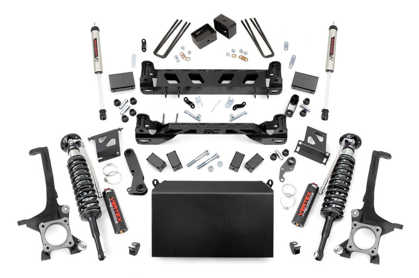 ROUGH COUNTRY 6in Toyota Suspension Li ft Kit w/ Vertex Coilove RCS75257