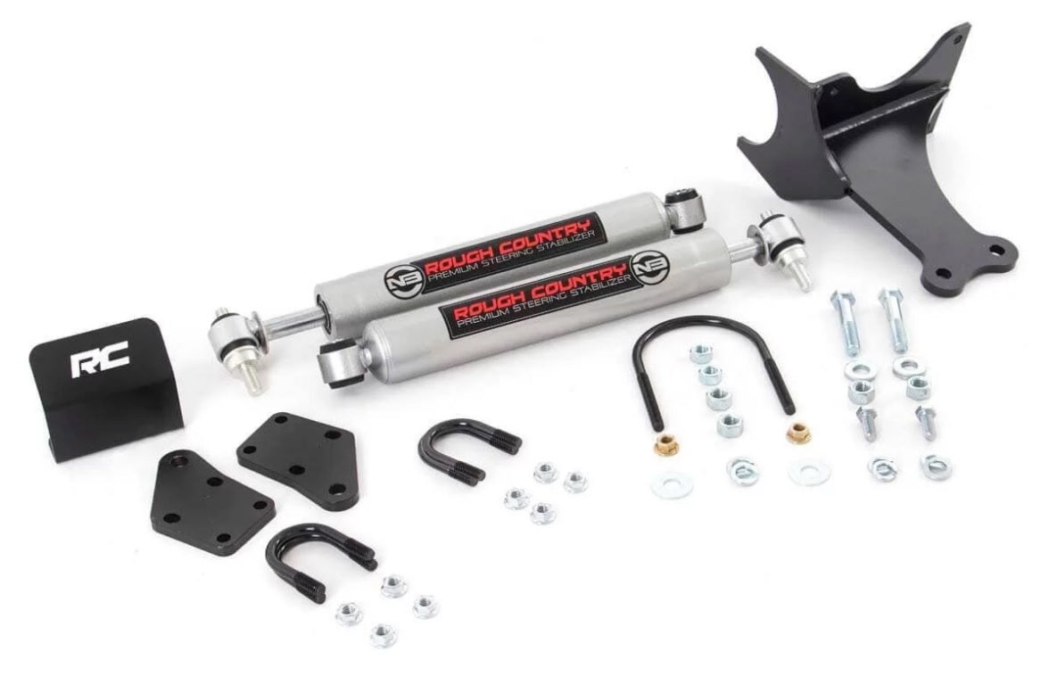 ROUGH COUNTRY Dual Steering Stabilizer Dual RCS8749130
