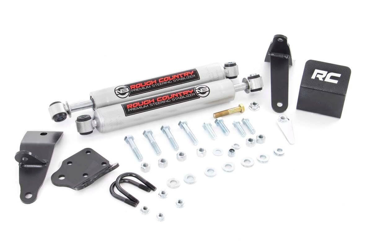 ROUGH COUNTRY Dual Steering Stabilizer RCS8749530