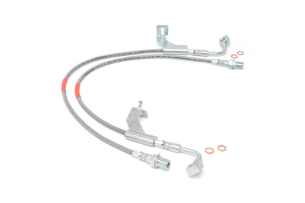 ROUGH COUNTRY GM Extended Front Brake Lines RCS89360S