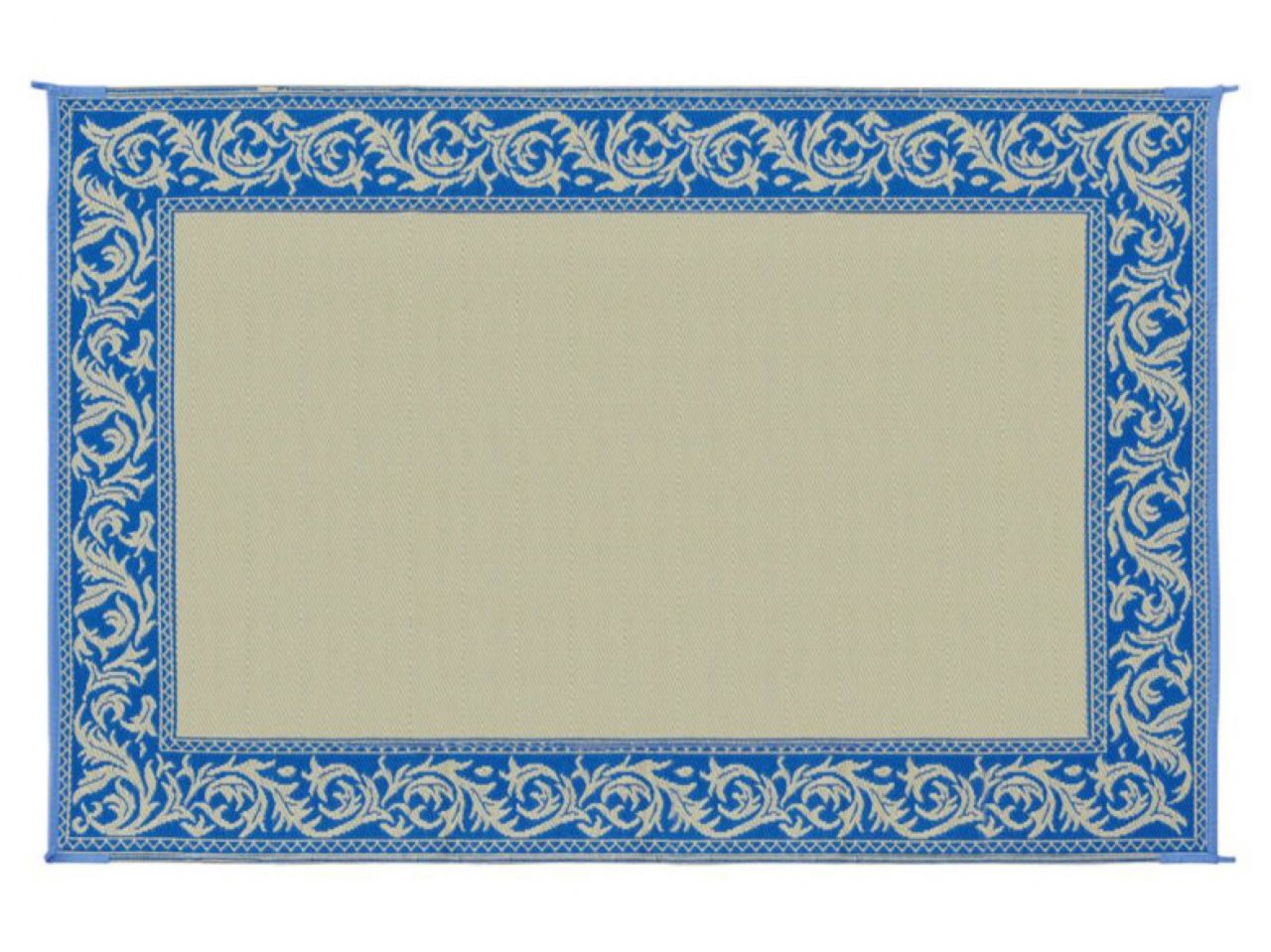 Mings Mark Classical Mat 6X9 Blue/Beige