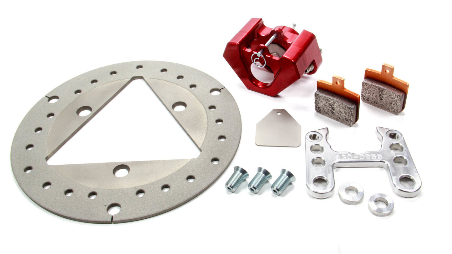 Red Devil / Ultra Lite Brakes Left Front Brake Kit TI Rotor RDB410-7200