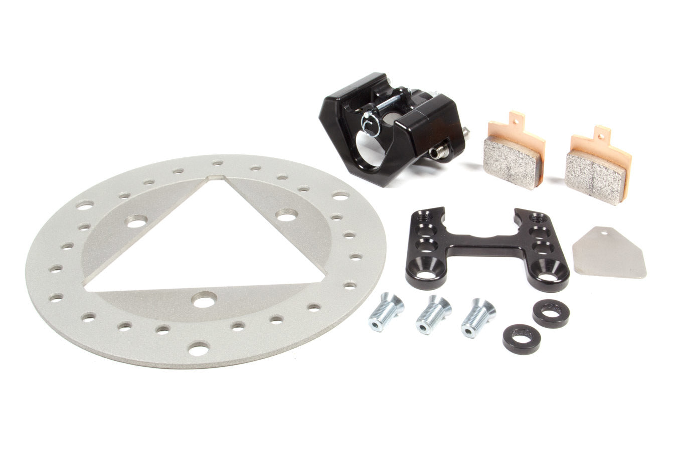 Red Devil / Ultra Lite Brakes Left Front Brake Kit TI Rotor Black RDB410-7200B